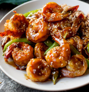 Order 65. Shrimp Teriyaki food online from Great Wall Chinese Restaurant store, Doylestown on bringmethat.com