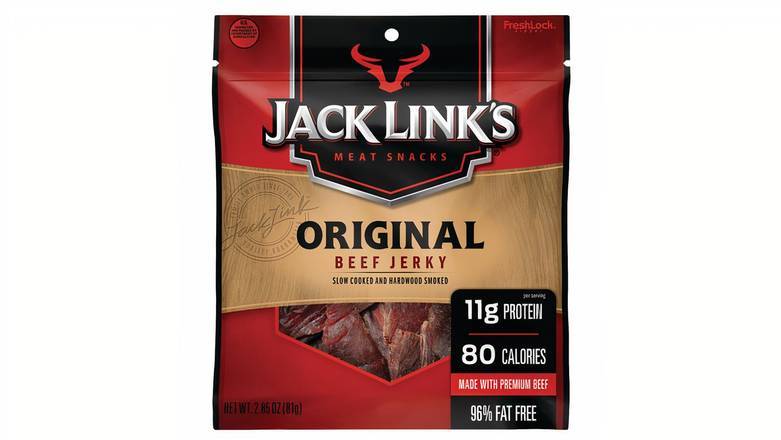 Order Jack Links Original Beef Jerky food online from Mac On 4th store, Alton on bringmethat.com