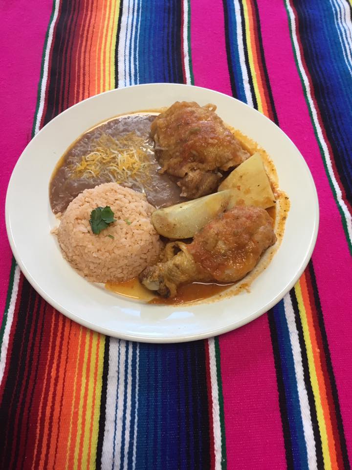 Order Huarache Plate food online from Migueleño Tienda Y Restaurante store, Newnan on bringmethat.com
