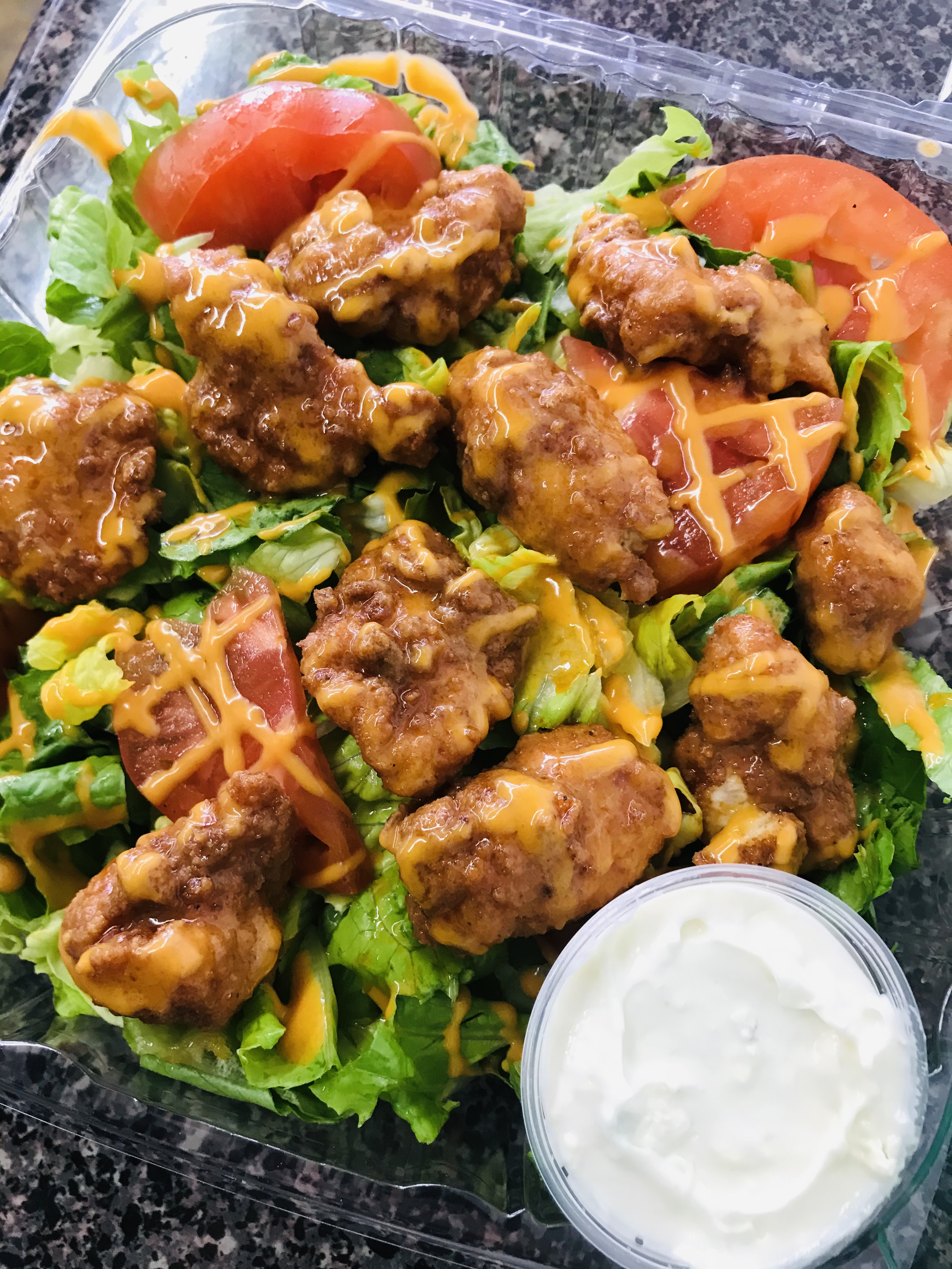Order Buffalo Chicken Salad food online from Bellagio Restaurant & Pizzeria store, Utica on bringmethat.com