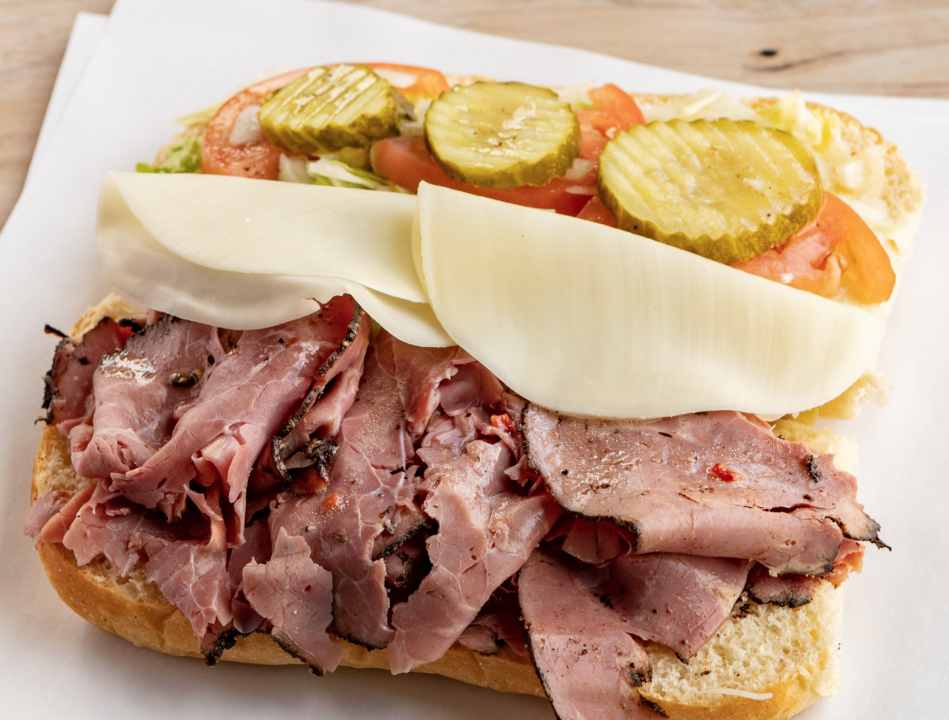 Order #4 Pastrami Sub food online from Head West Subs store, Springfield on bringmethat.com