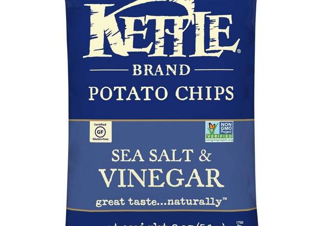 Order Kettle Brand Sea Salt & Vinegar 2oz food online from Bara's Deli store, San Leandro on bringmethat.com