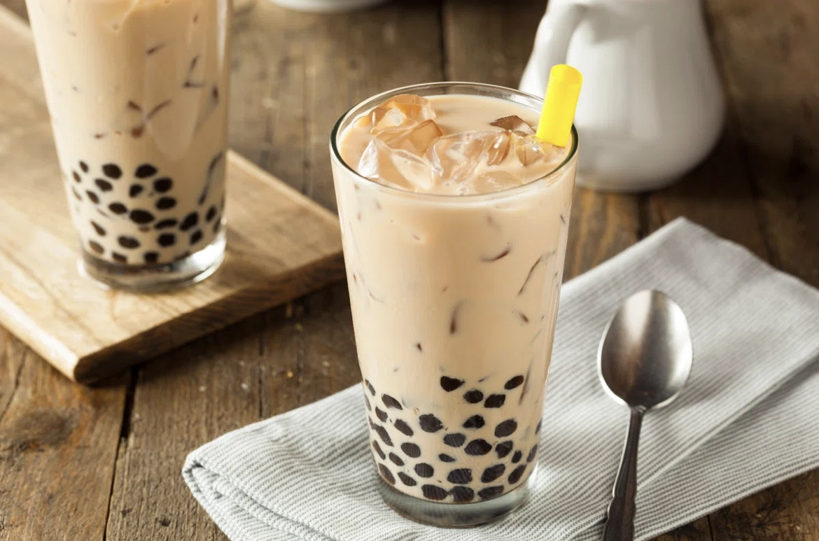 Order Milk Tea  food online from Sweet Scape Desserts store, New York on bringmethat.com