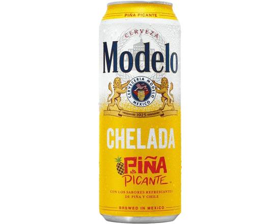 Order Modelo Chelada Pina Picante 24oz food online from Extra Mile 2045 store, Antioch on bringmethat.com