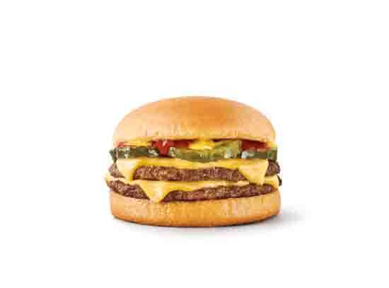 Order Quarter Pound Double Cheeseburger food online from Sonic Drive-In store, Franklin Park on bringmethat.com