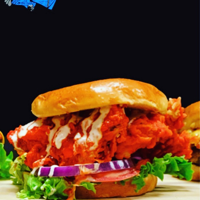 Order Kick- In  Chicken Sandwich food online from Wing It! Bar And Grill store, El Paso on bringmethat.com
