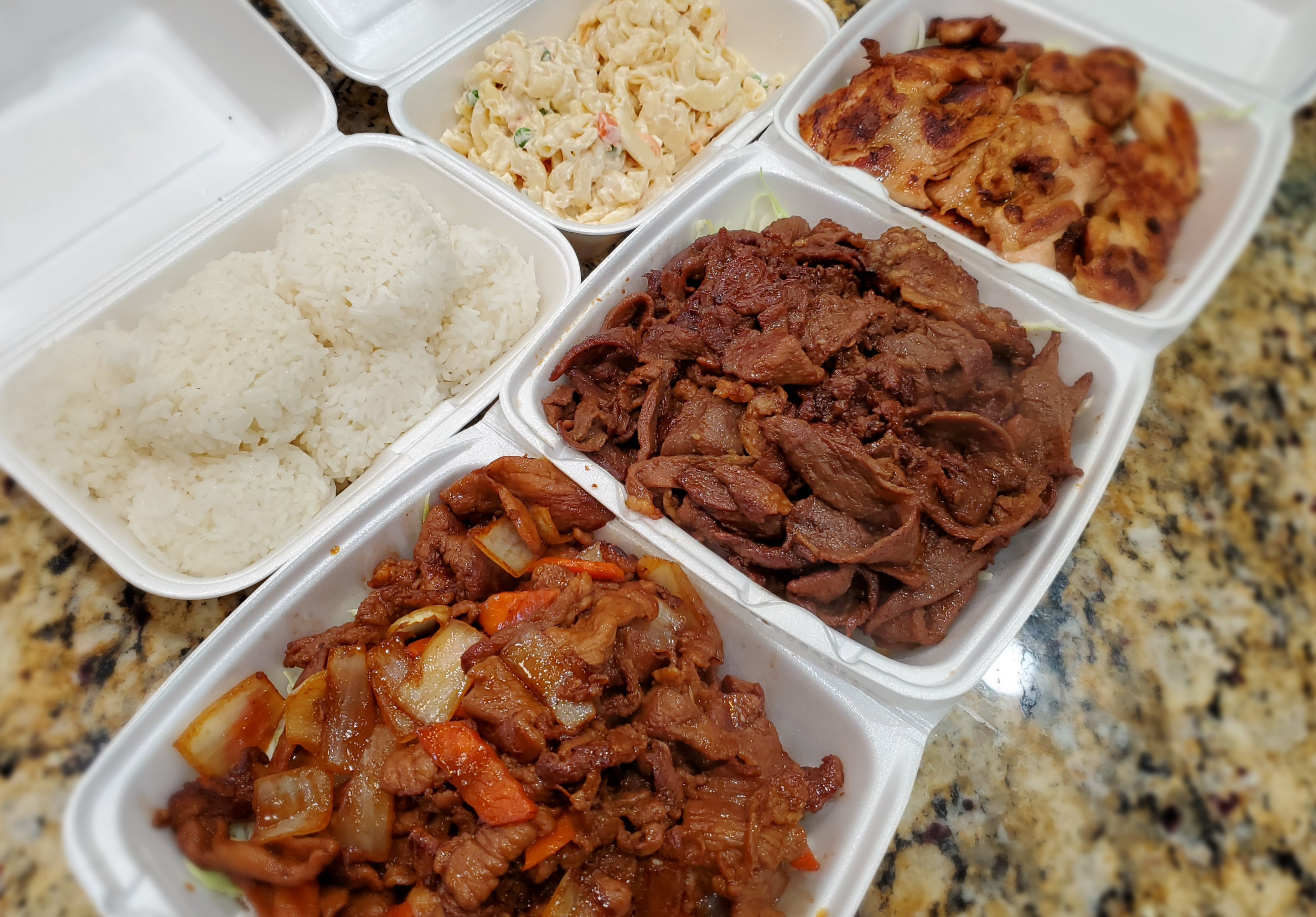 Order Family Special food online from Young Hawaiian Bbq store, Chino on bringmethat.com