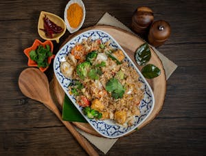 Order Vegetable Fried Rice food online from Morningside Thai Restaurant store, Houston on bringmethat.com