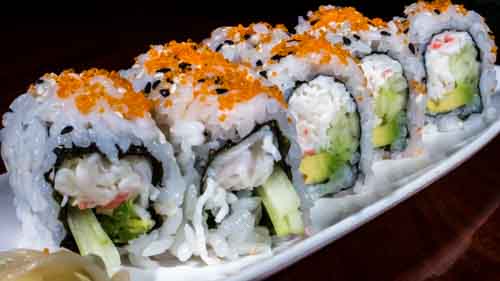 Order R1. California Roll food online from Koyoma Sushi store, Albuquerque on bringmethat.com