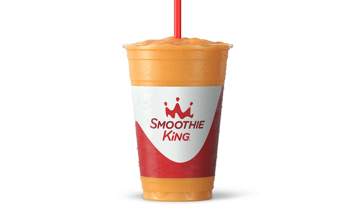 Order Pure Recharge® Mango Strawberry food online from Smoothie King store, Georgetown on bringmethat.com