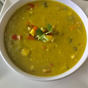 Order Split Pea Soup (Small) food online from El Caballo Wraps store, Alameda on bringmethat.com