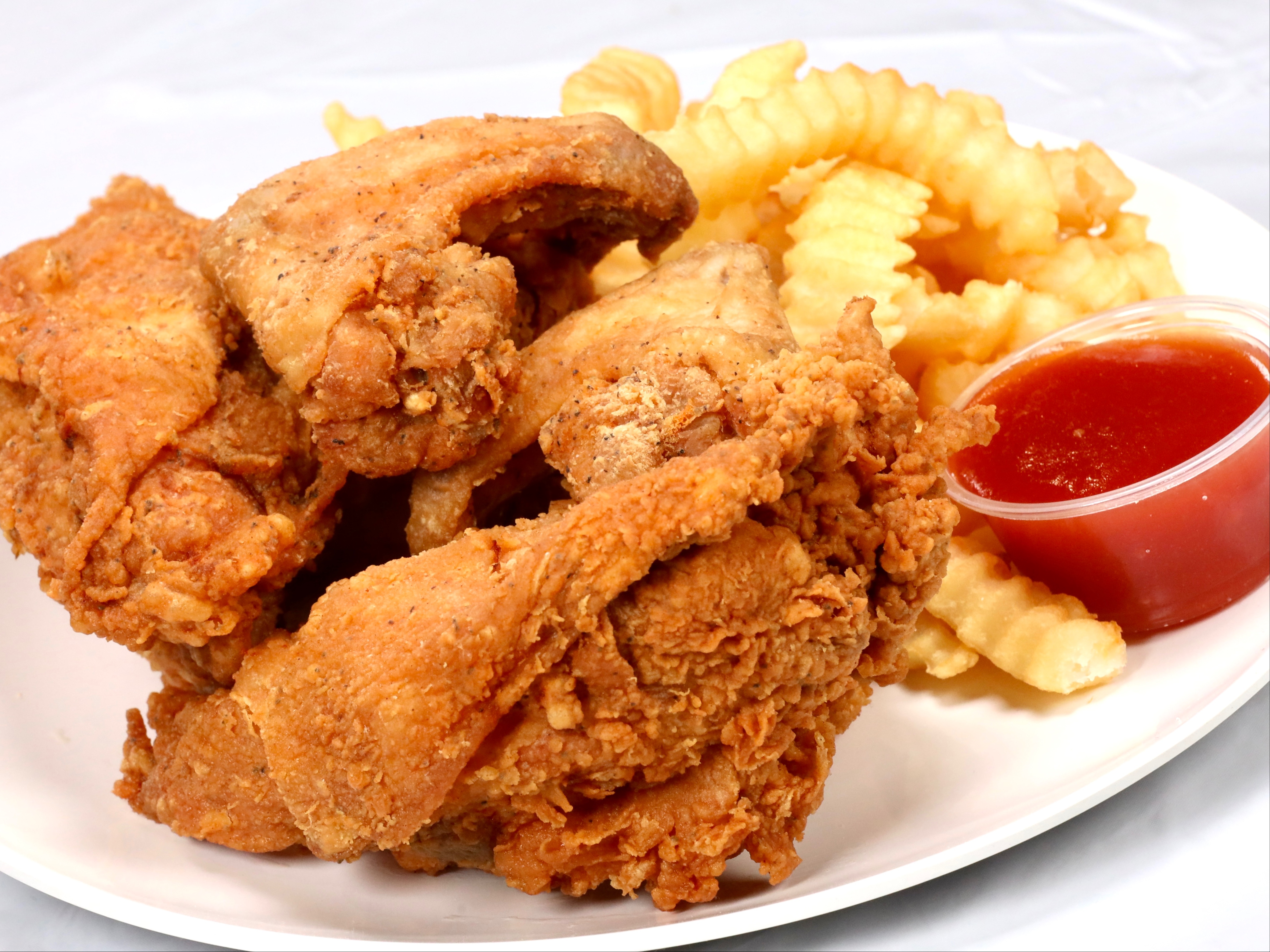 Order 1/2 White food online from Sam Sylk Chicken And Fish store, Euclid on bringmethat.com