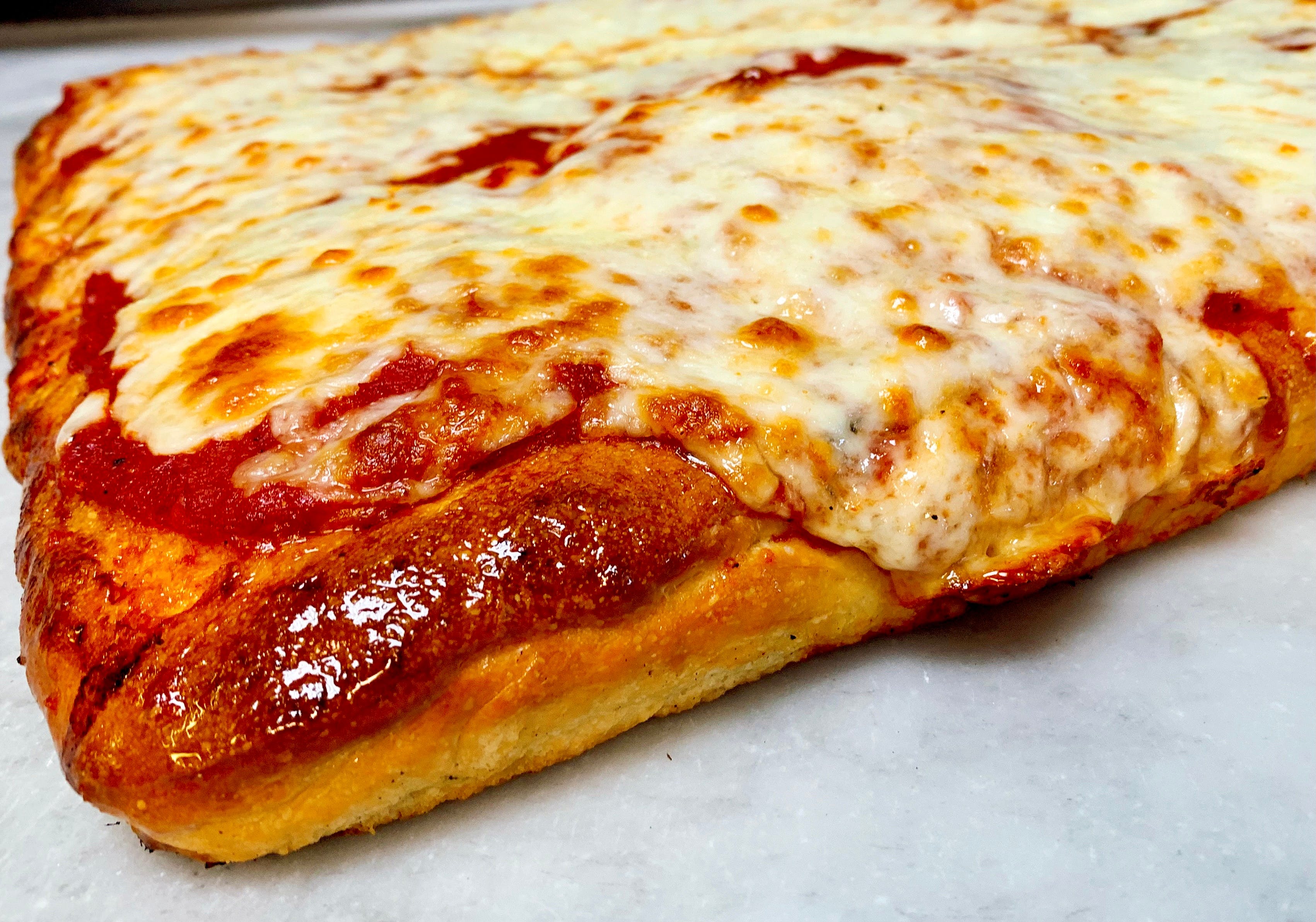 Order Sicilian  Pizza - Half (6 Slices) food online from Angelo's Pizza and Sub Shop store, Matawan on bringmethat.com