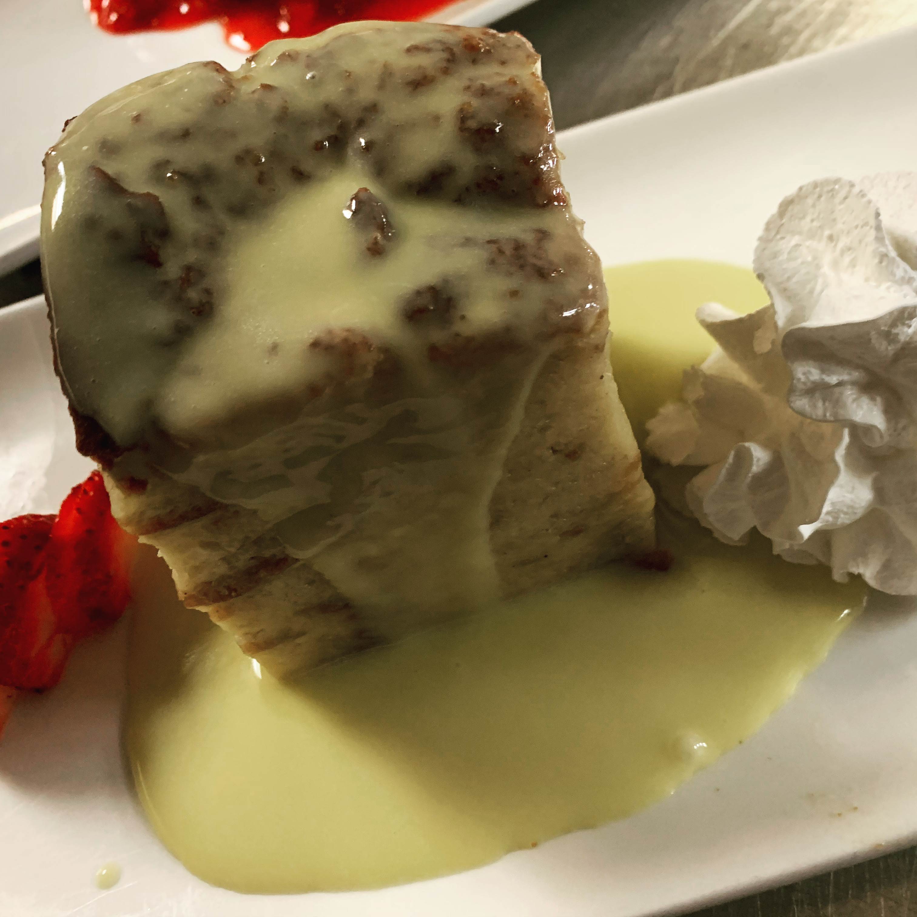 Order Bread Pudding food online from Cousino's Steakhouse store, Oregon on bringmethat.com
