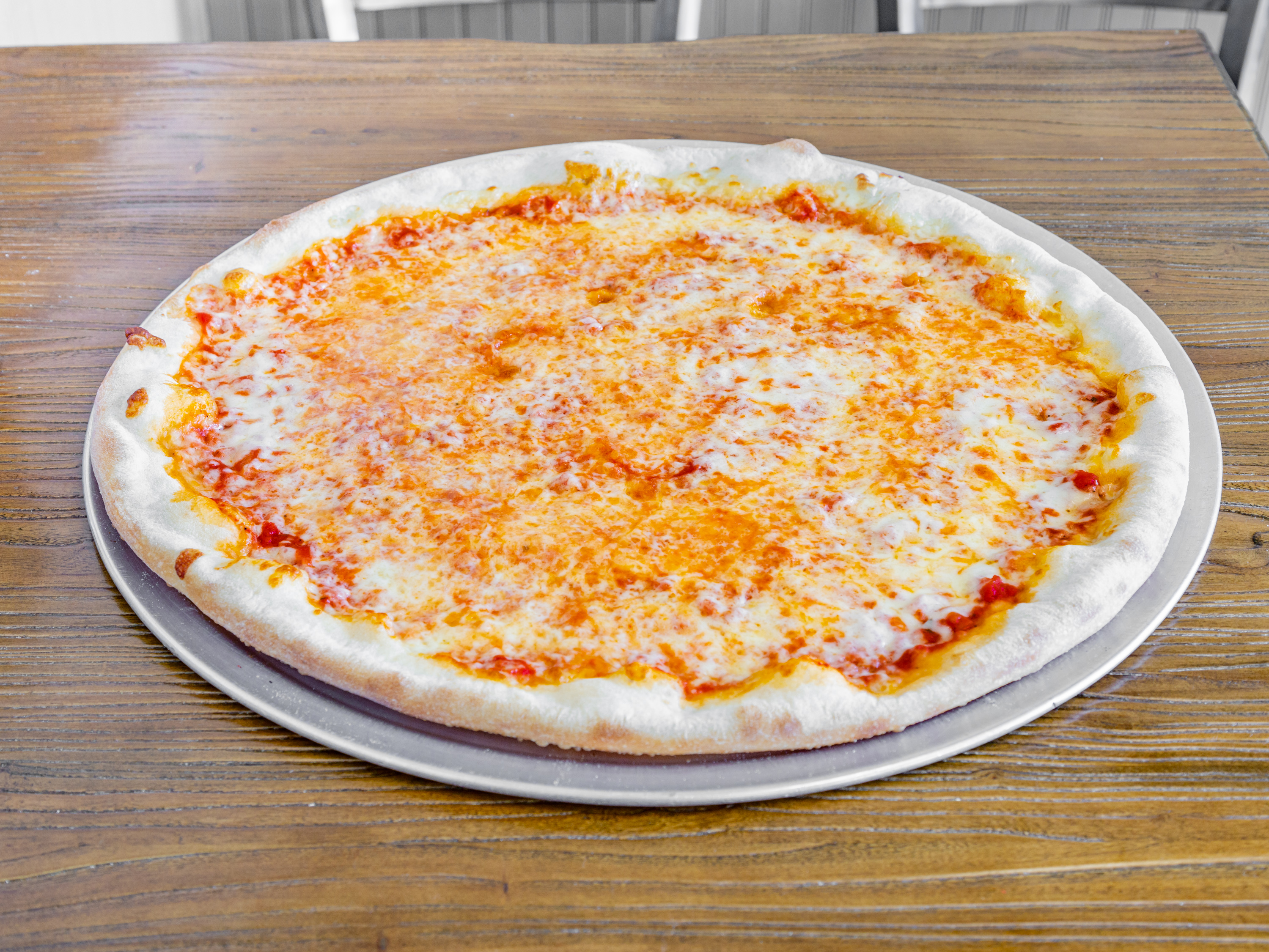 Order Cheese Pizza food online from Dominick Pizza Liberty Corner store, Basking Ridge on bringmethat.com