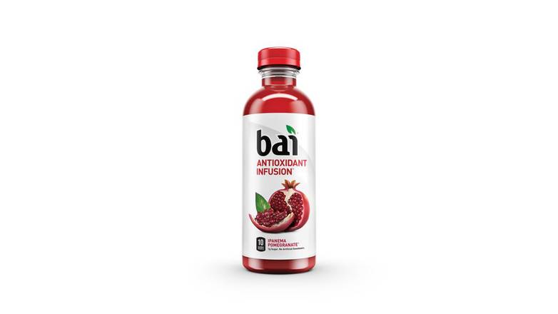 Order Bai Gluten-Free, Ipanema Pomegranate, Antioxidant Infused Drink food online from Star Variety store, Cambridge on bringmethat.com