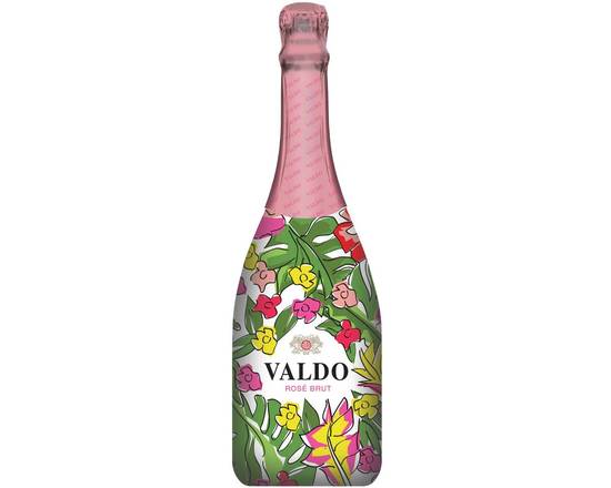 Order Valdo Rose Brut Floral 750ml 11.5% food online from Pacific Liquor Market store, Bell Gardens on bringmethat.com