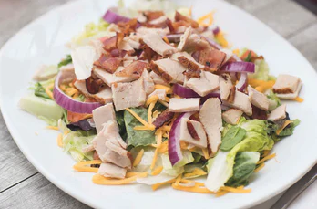Order Turkey BLT Salad food online from Perkins Restaurant 3842 store, Grand Forks on bringmethat.com