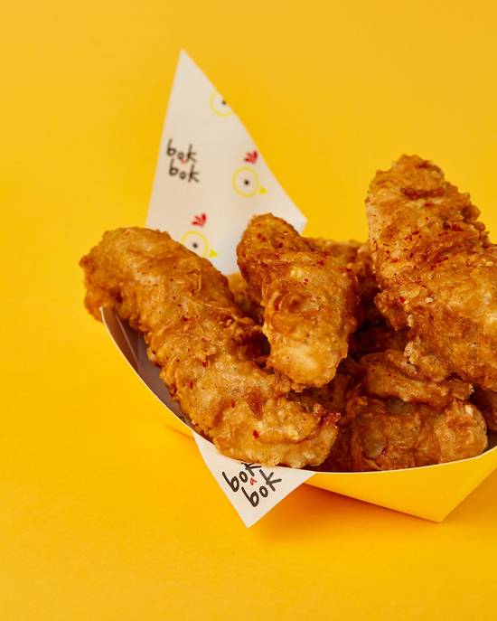 Order 6 PIECE - OG STRIPS food online from Bok A Bok Fried Chicken store, Seattle on bringmethat.com