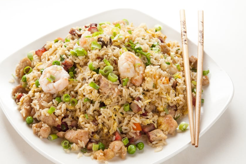 Order 2. Fried Rice Combination 本楼炒饭 food online from Chow Mein House store, Las Vegas on bringmethat.com