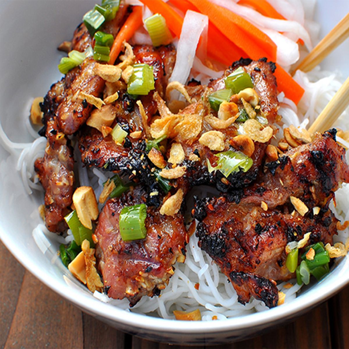 Order 11. Bun Thit Nuong food online from Pho Seven store, Stanton on bringmethat.com