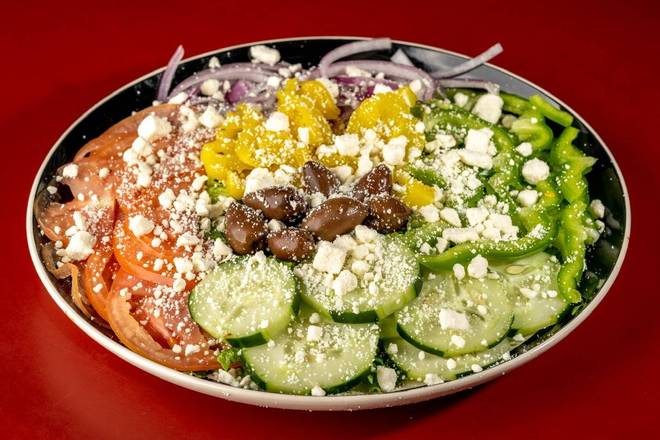 Order Greek Salad food online from Georgetown Pizza & Grill store, Washington on bringmethat.com