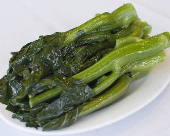 Order Chinese Broccoli with Oyster Sauce (Small) food online from Jasmine Seafood Restaurant store, San Diego on bringmethat.com