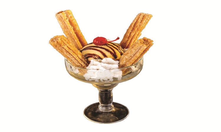 Order Ice Cream con Churros food online from Malta Mexican Seafood store, Westminster on bringmethat.com