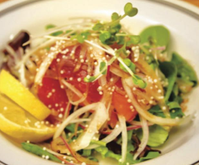 Order Sashimi Salad food online from Ijo Izakaya store, Berkeley on bringmethat.com