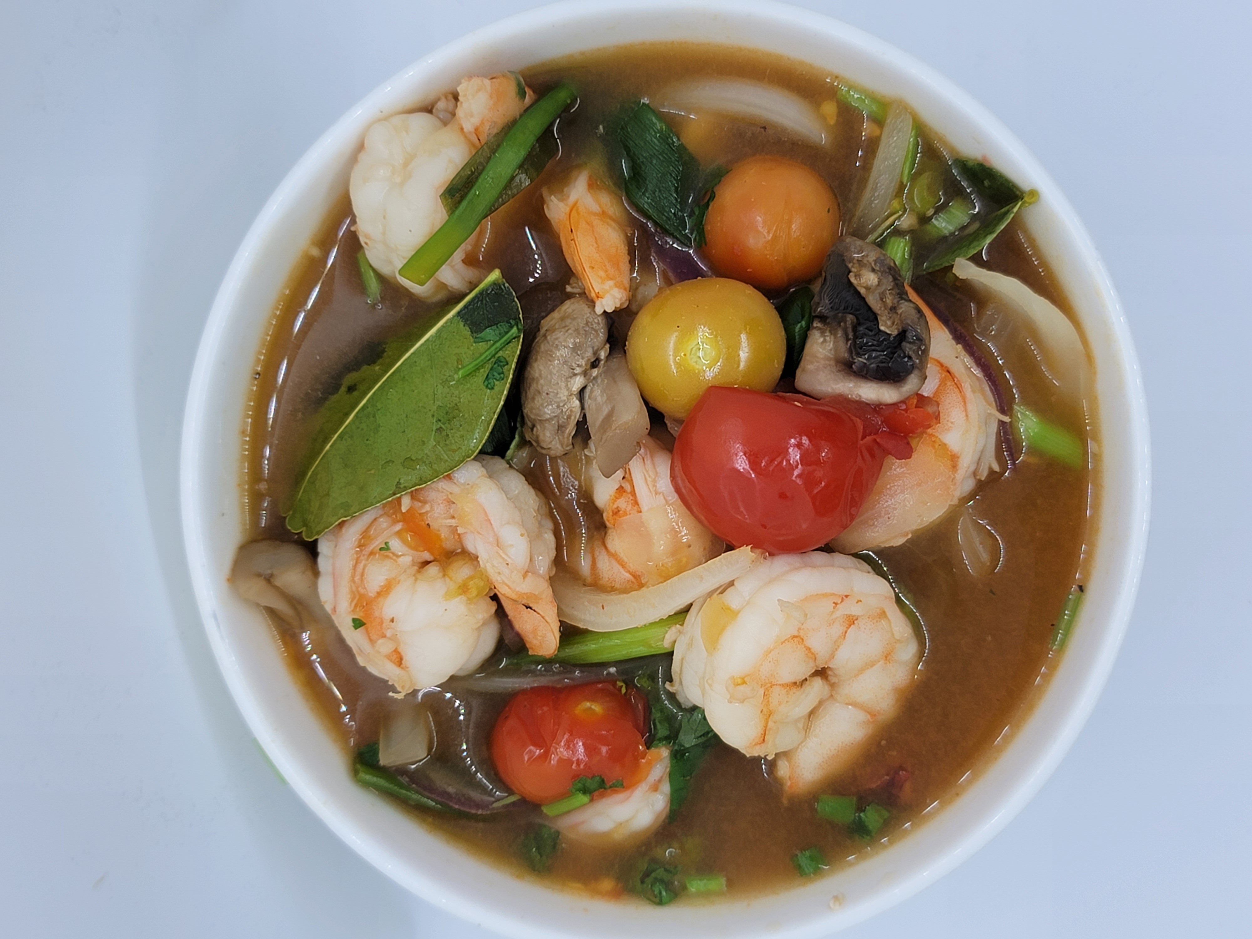 Order 35. Tom Yum Goong Shrimp food online from Sticky Rice Restaurant store, Modesto on bringmethat.com