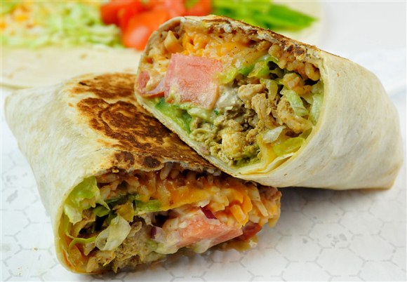 Order Chicken Burrito food online from Orale!! Tacos!! store, Astoria on bringmethat.com