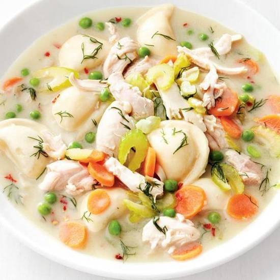 Order Chicken Pierogi Stew food online from What A Crock Meals to GO store, Brookhaven on bringmethat.com