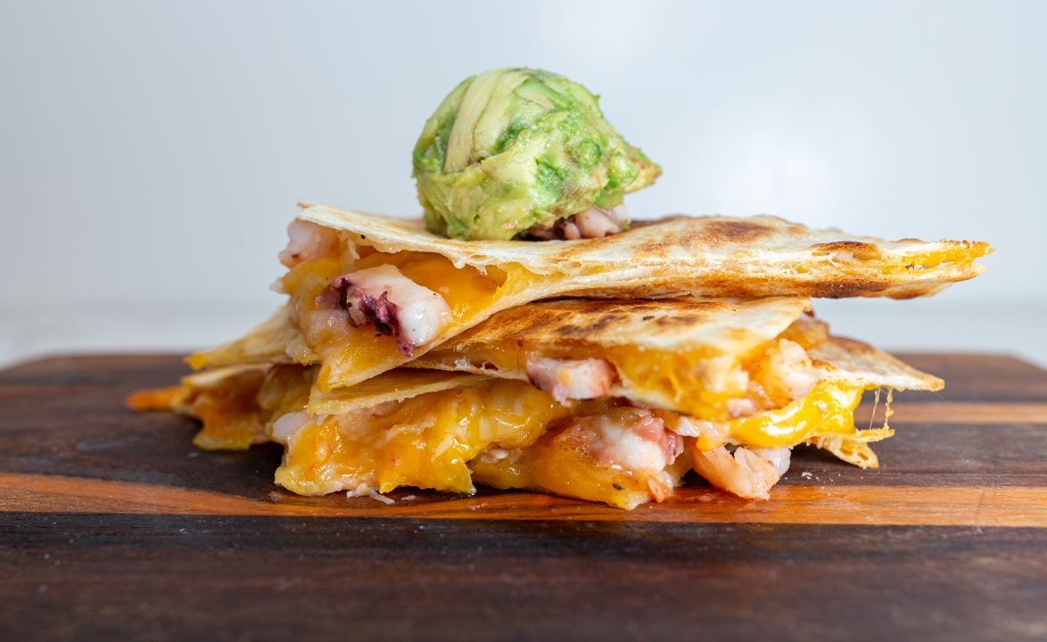 Order GIANT QUESADILLA food online from Ceviche Craft store, Chula Vista on bringmethat.com