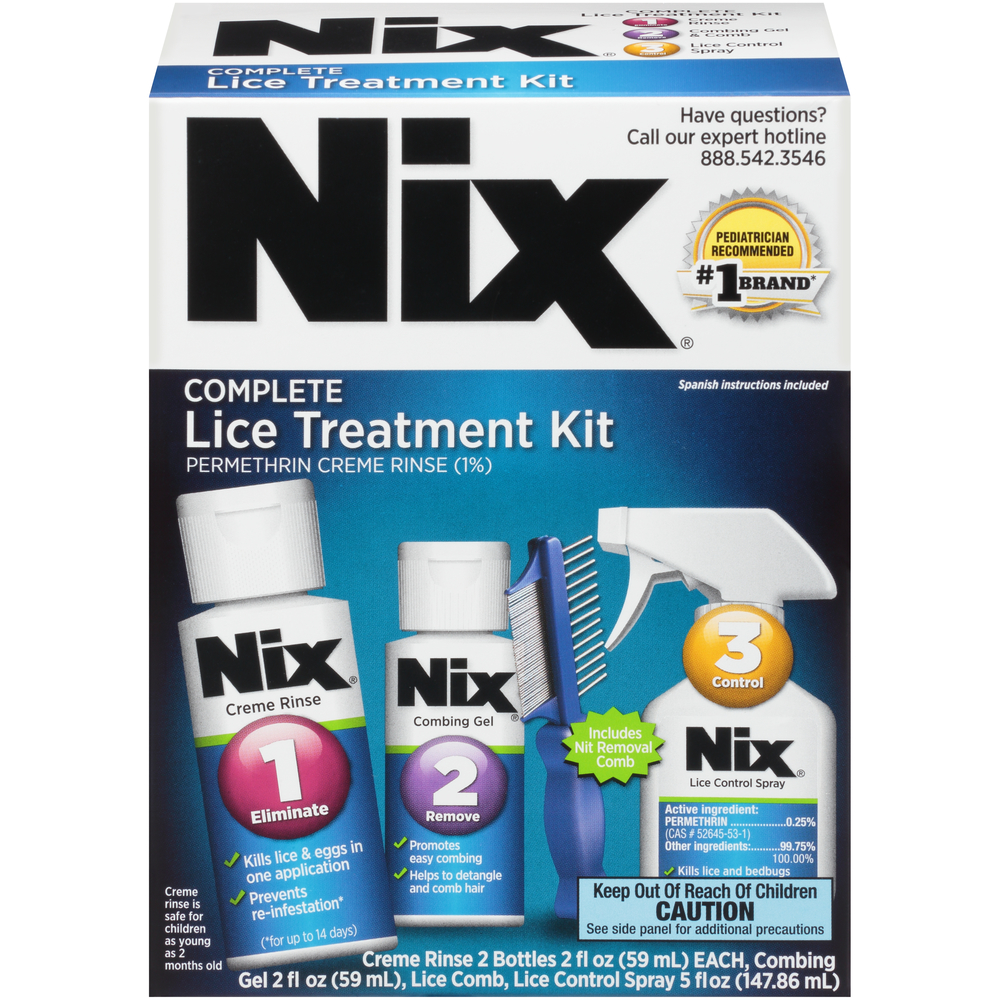 Order Nix Complete Lice Removal Treatment For Hair and Home Kit  food online from Rite Aid store, MILLER PLACE on bringmethat.com