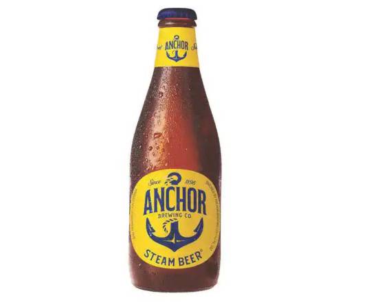 Order Anchor Steam Beer, 6pk-12oz bottle beer (4.9% ABV) food online from Tenderloin Liquor store, San Francisco on bringmethat.com