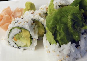 Order Mixed Vegetable Roll (5pcs) food online from Sake House store, Beaver Dam on bringmethat.com