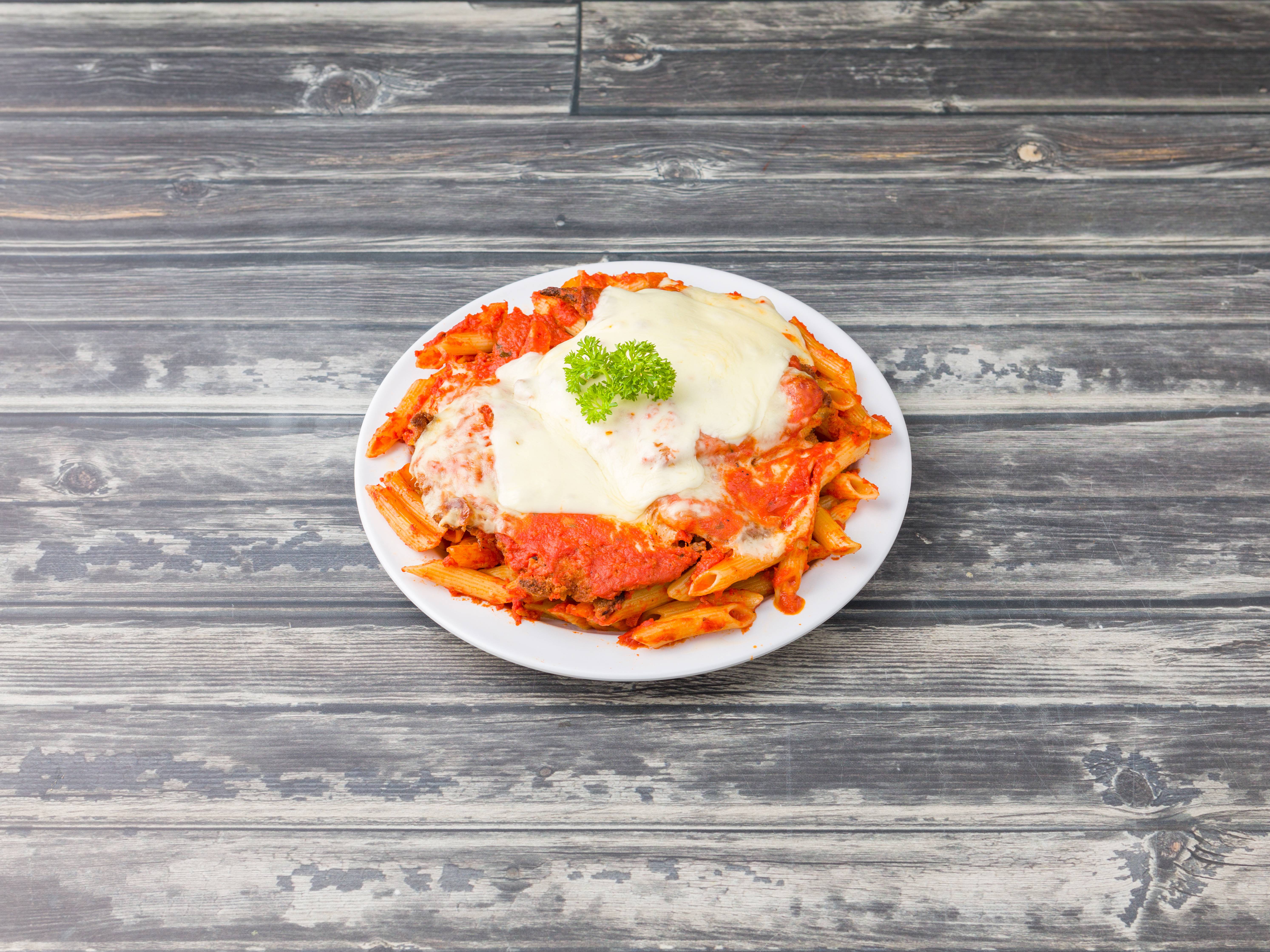 Order Chicken Parmigiana food online from Buon appetito store, Jersey City on bringmethat.com
