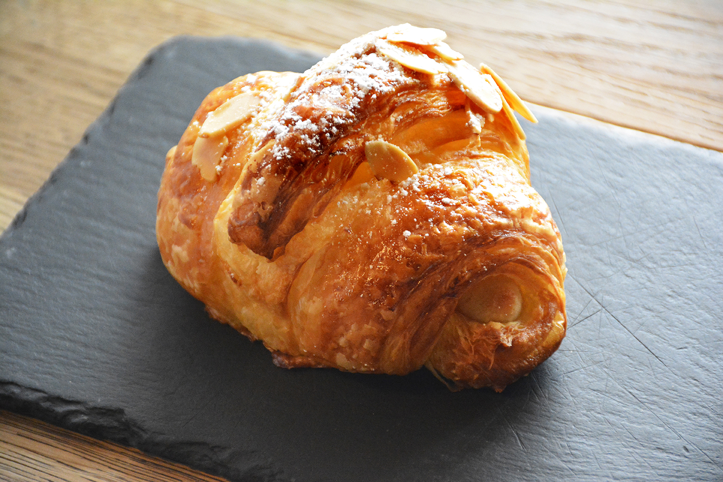 Order Almond Croissant food online from Roggenart store, Columbia on bringmethat.com