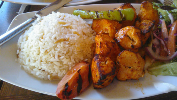 Order Chicken Shish Kebab food online from Marmaris Cafe store, Edgewater on bringmethat.com