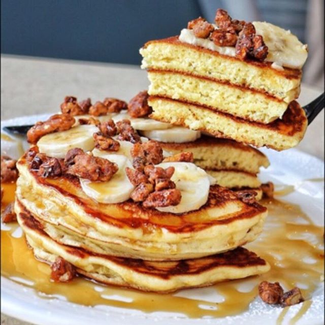 Order Famous Banana Stack Breakfast food online from Pantano Kitchen store, Uniondale on bringmethat.com
