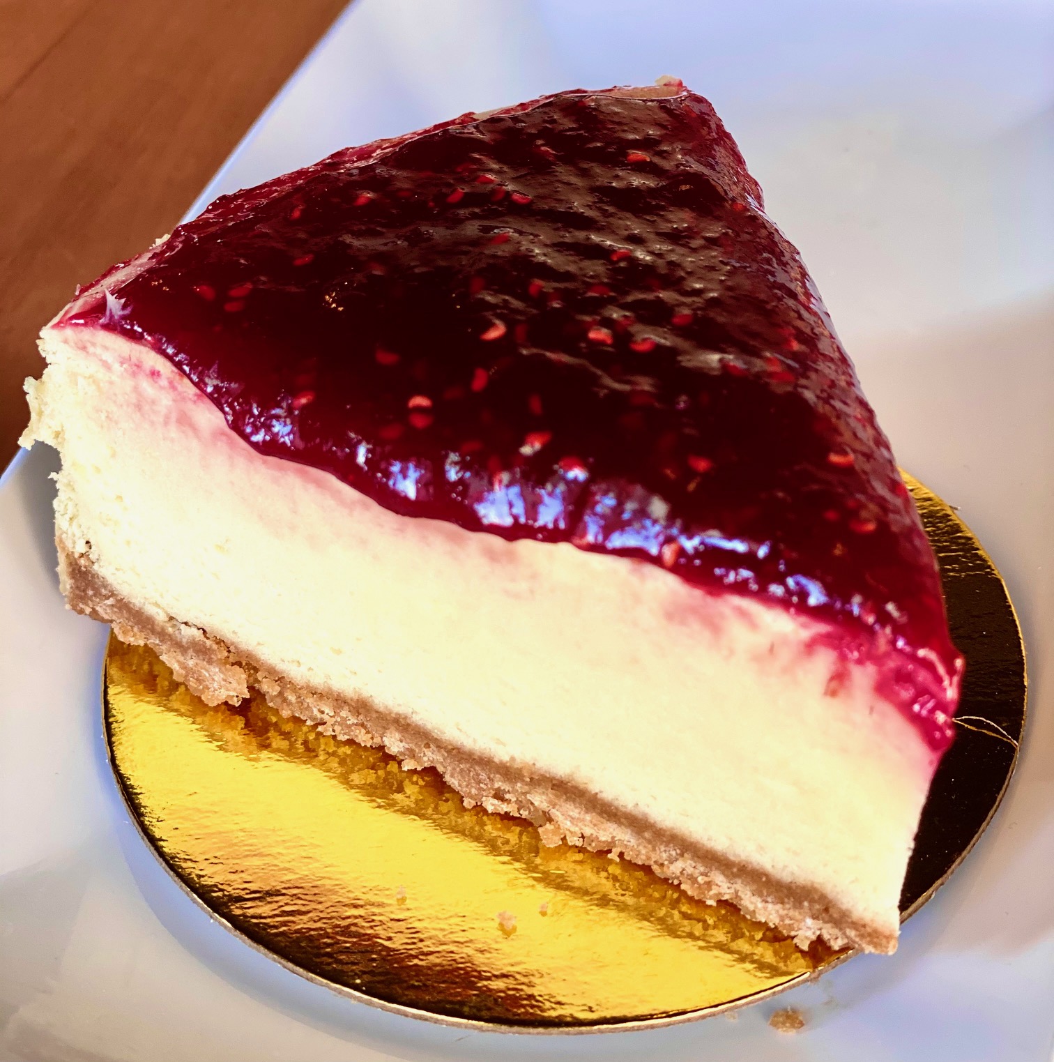 Order Raspberry Cheesecake food online from Libanais Resturant store, Lincolnwood on bringmethat.com