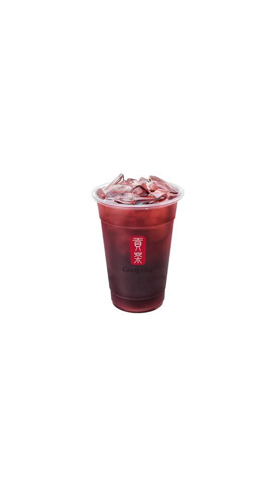 Order Hibiscus Green Tea food online from Gong Cha store, Austin on bringmethat.com