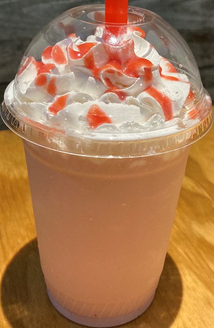 Order *16oz STRAWBERRY SHAKE. food online from The Grind Burger Bar store, The Colony on bringmethat.com