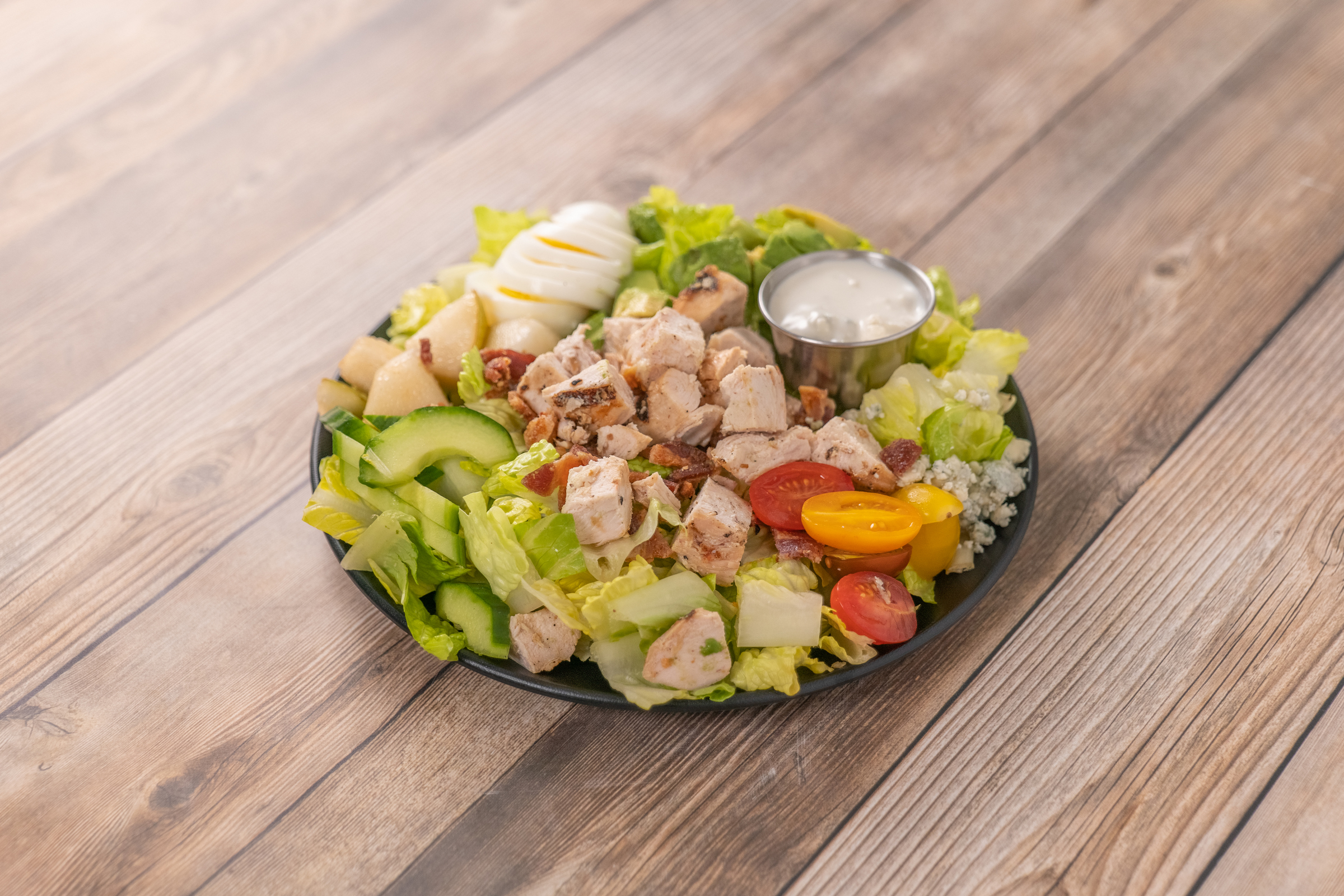 Order Cobb Salad food online from Cafe Wisteria store, Menlo Park on bringmethat.com