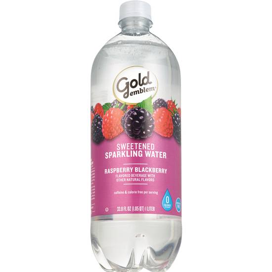 Order Gold Emblem Sparkling Water 33.81 OZ, Raspberry Blackberry food online from CVS store, ORO VALLEY on bringmethat.com