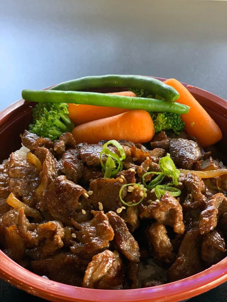 Order Beef Bowl food online from Hon Sushi store, Corona on bringmethat.com