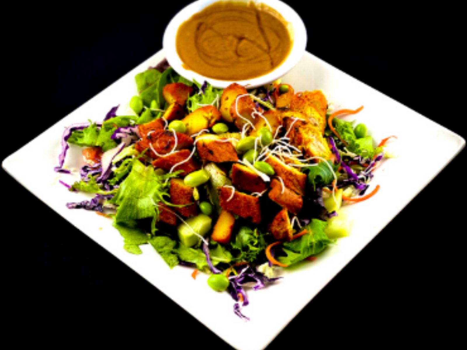 Order Chicken Satay Salad food online from Malee's Thai Bistro on Main store, Scottsdale on bringmethat.com
