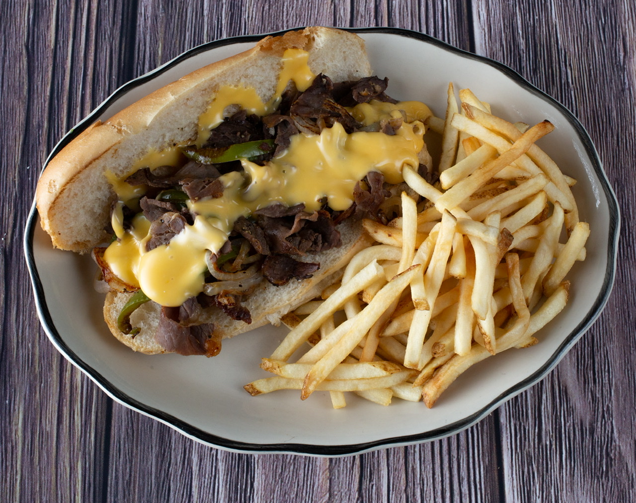 Order Philly Cheese Steak Sandwich food online from House of Pies store, Los Angeles on bringmethat.com