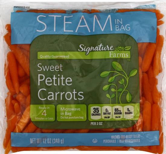 Order Signature Farms · Sweet Petite Carrots (12 oz) food online from ACME Markets store, Middletown on bringmethat.com