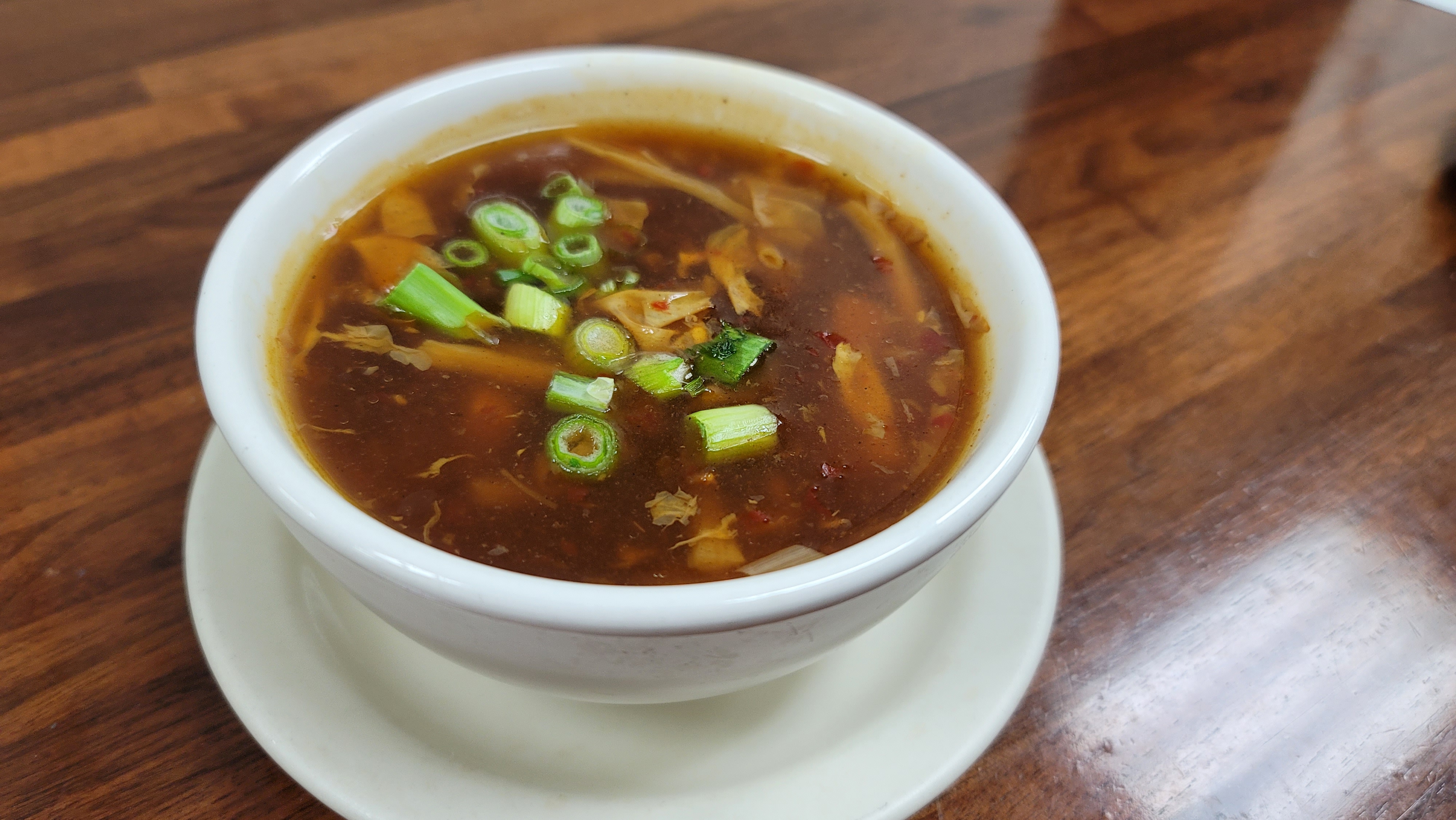 Order Hot & Sour Soup food online from China Cafe store, Austin on bringmethat.com